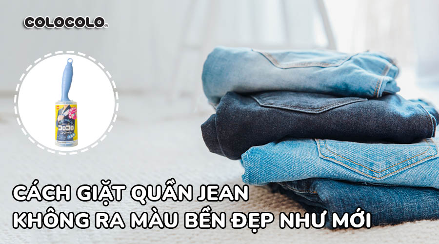 giặt quần jean