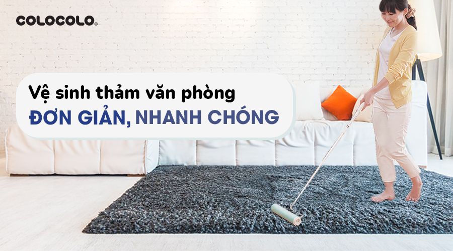 vệ sinh thảm văn phòng